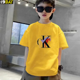 Sunny Attitude CK Yellow Oversized Tees for Kids